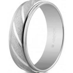 Alliance Mixte Argyor 5760136 6mm - Argent 925/1000