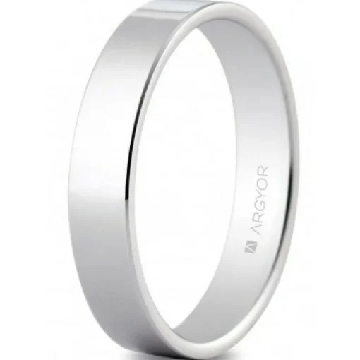 Alliance Mixte Argyor 5740002 4mm - Argent 925/1000