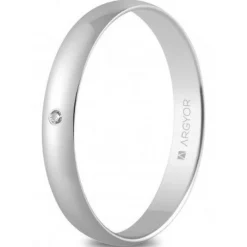 Alliance Mixte Argyor 5B302D 3mm - Or 375/1000