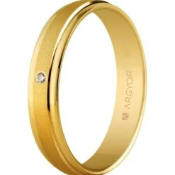 Alliance Mixte Argyor 5140044D 4mm - Or 375/1000