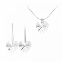 Autres Bijoux Femme So Charm - BS001-SN016+SE003-CRYS Métal Argent