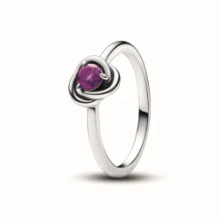Bague Cercles de l’Éternité violet