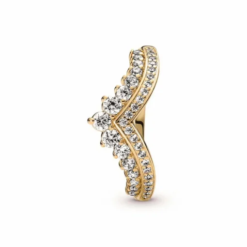 Bague Chevron Double pavée scintillante Pandora Timeless