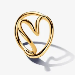Bague Cœur Organique