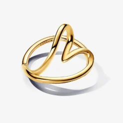 Bague Cœur Organique