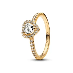 Bague Cœur Surélevé