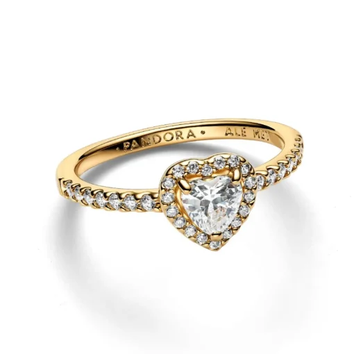 Bague Cœur Surélevé