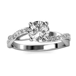 Bague Eleanor Argentée