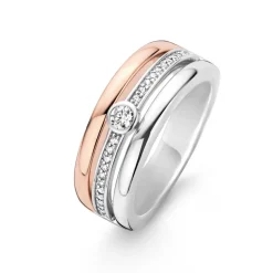 Bague Embrace 12094ZR - Bague Sertie Cristaux Clos Femme