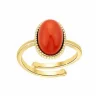 Bague Femme Angèle M B2457-RED-ONYX - Métal Doré