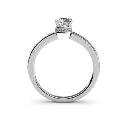 Bague Femme Argentée