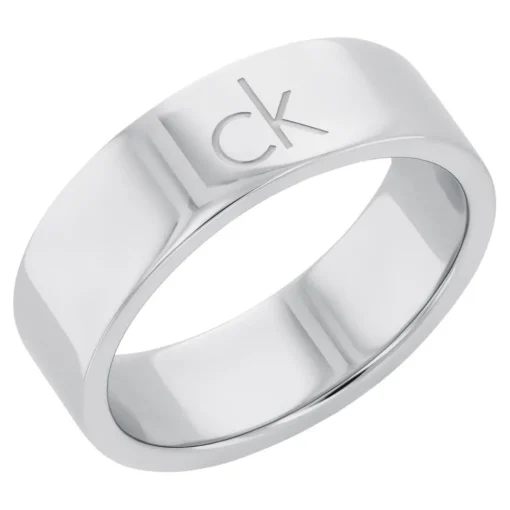 Bague femme Calvin Klein Bijoux Ck Trio - 35000794 Acier Argent