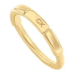 Bague femme Calvin Klein Soft Square - 35000458 Acier Argent, Doré rose