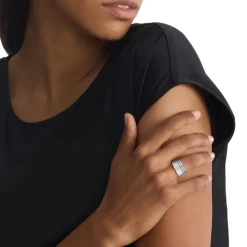 Bague femme Calvin Klein Bijoux Ck Trio - 35000794 Acier Argent