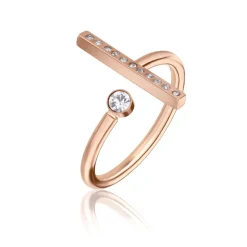 Bague Femme Emily Westwood Bijoux - WR1016R Acier Doré rose