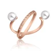Bague Femme Emily Westwood WR1023R - Acier Doré rose