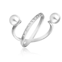 Bague Femme Emily Westwood WR1023S - Acier Argenté