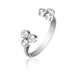 Bague Femme Emily Westwood WR1015S - Acier Argent