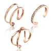 Bague Femme Emily Westwood WS054R - Acier Doré rose