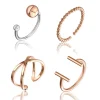 Bague Femme Emily Westwood Bijoux - WS046R Acier Argent Doré rose