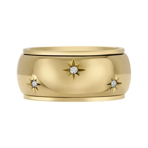 Bague femme Fossil Bijoux Acier Classique Sadie - JF04835710 Acier inoxydable