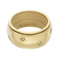 Bague femme Fossil Bijoux Acier Classique Sadie - JF04835710 Acier inoxydable