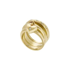 Bague femme Fossil Bijoux Love Sadie - JF04834710 Acier inoxydable