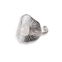 Bague femme Kosma Paris Flora - Argenté Blanc