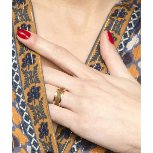 Bague femme Les Interchangeables - A48403 Bague Ruban 4mm