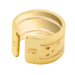 Bague femme Pierre Lannier Bijoux Echo - BJ10A720 Acier Doré
