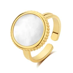 Bague femme Pixies Bijoux Coco - PRA0003-1MOP Acier
