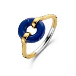 Bague femme PM 12237BL en Argent Doré Ti Sento