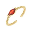Bague Femme So Charm - B3389-ROUGE - Bague Femme Dorée