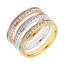 Bague Femme So Charm - B3349-TRIO - Bague Mode Femme