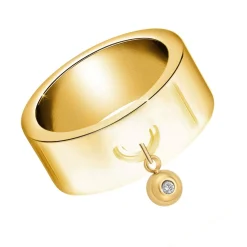 Bague Femme So Charm - BD1839-DORE-DIAMANT - Bague Femme Dorée