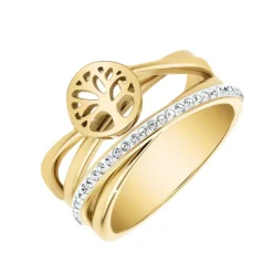 Bague Femme So Charm - B2670-DORE-T7-54 - Bague Femme Dorée