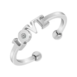 Bague Femme So Charm - BD4109-ARGENT - Bague Femme Love