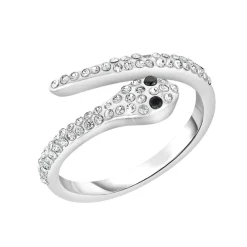Bague Femme So Charm - BD2366-ARGENT-DIAMANT - Bague Femme Serpent