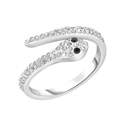Bague Femme So Charm - BD2366-ARGENT-DIAMANT - Bague Femme Serpent