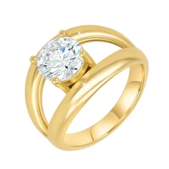 Bague Femme So Charm - B3335 - Bague Femme Dorée