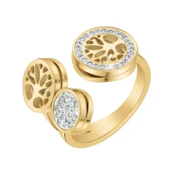 Bague Femme So Charm - B4022-DORE - Bague Femme Dorée