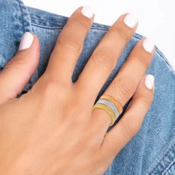 Bague Femme So Charm - B3392-TRIO-8-56 - Bague Mode Femme