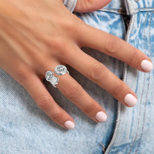 Bague Femme So Charm - B4022-ARGENT - Bague Femme Argentée
