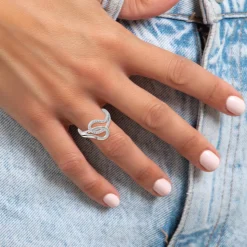 Bague Femme So Charm - B4108-ARGENT - Bague Femme Argentée