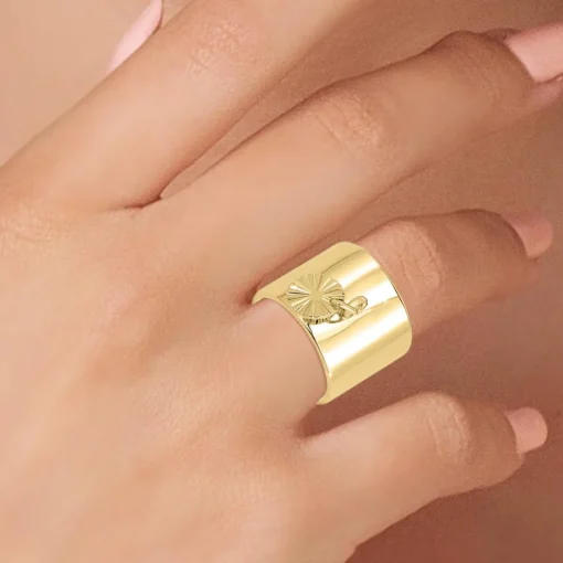 Bague Femme So Charm - B2637-DORE - Bague Femme Dorée