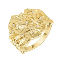 Bague Femme So Charm - B2946 - Bague Femme Dorée