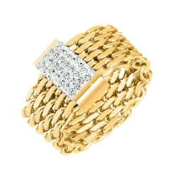 Bague Femme So Charm - B2574-DORE - Bague Femme Dorée