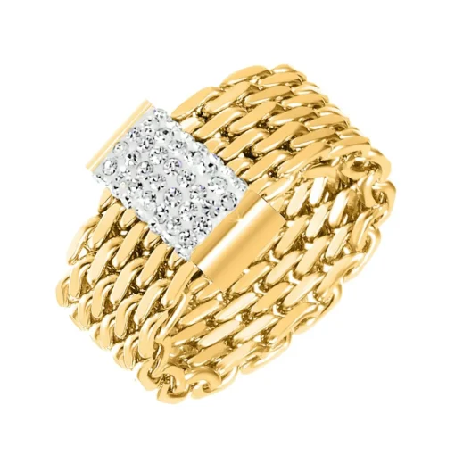 Bague Femme So Charm - B2574-DORE - Bague Femme Dorée
