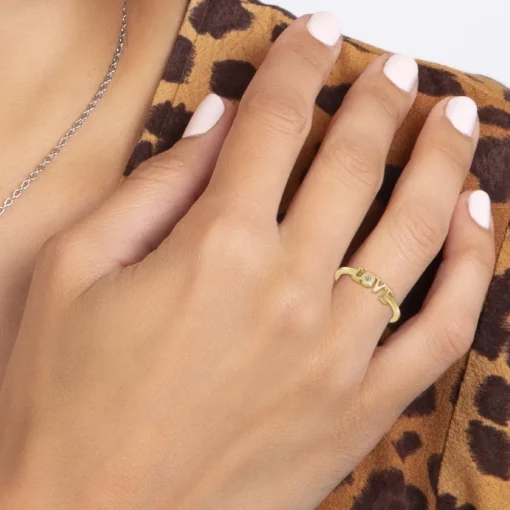 Bague Femme So Charm - BD4109-DORE - Bague Femme Love