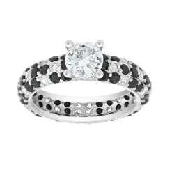 Bague Femme So Charm - B2702-BLANC-7-54 Métal Argent